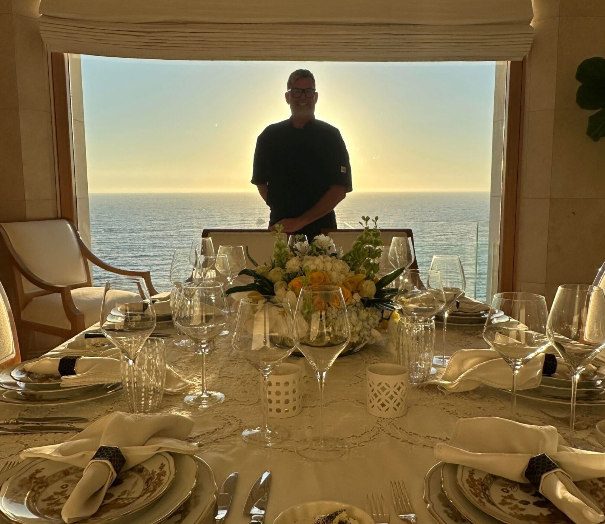 Nelse Shepard, head Chef, Major Domo, and Curator. Private Chef in Laguna Beach.